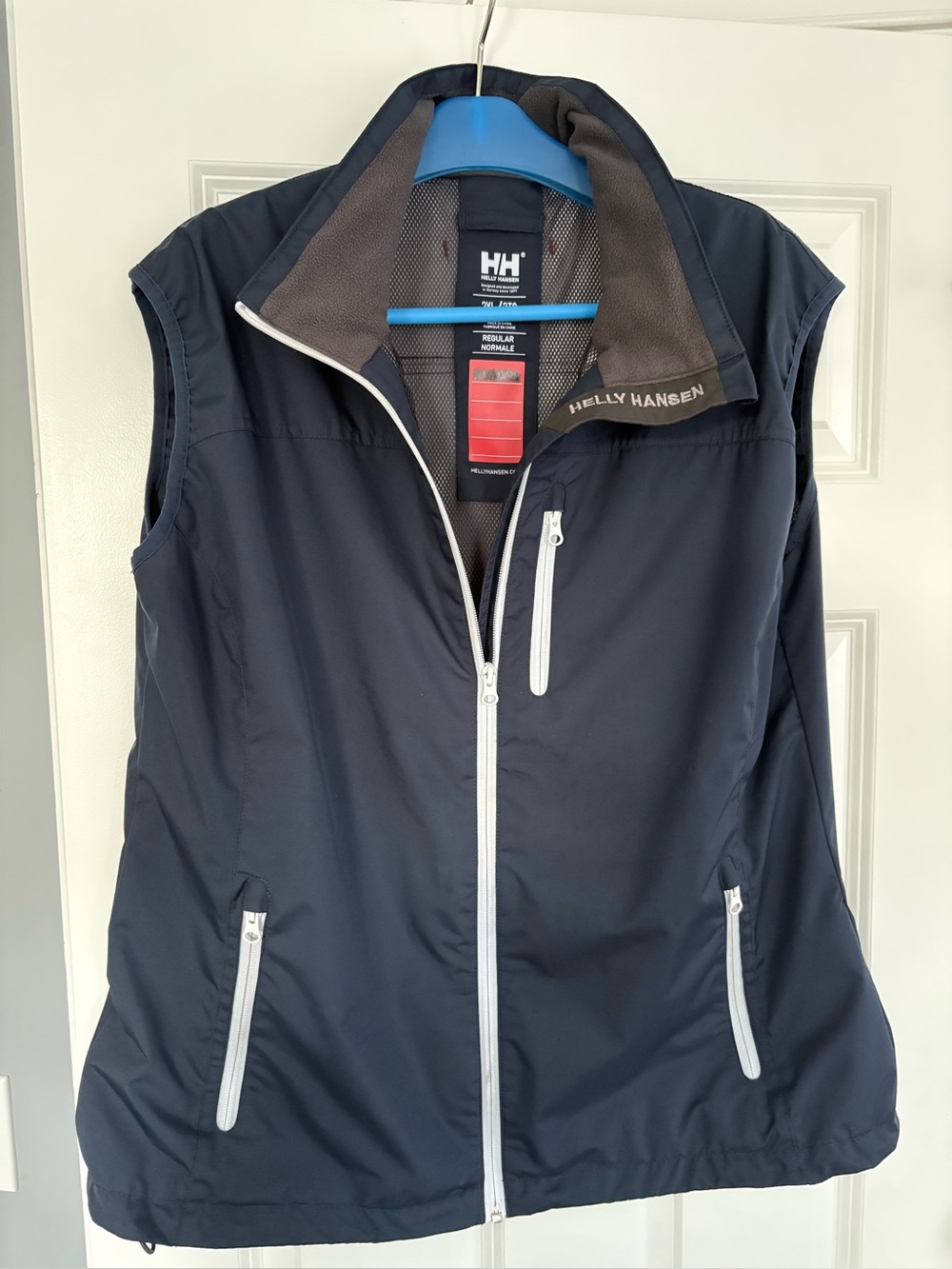 Helly Hansen Navy Vest with White Trim